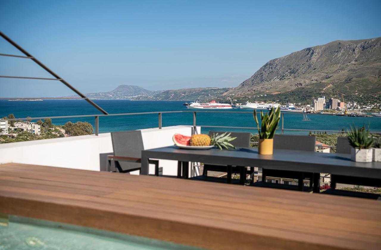 Seametry Luxury Living Penthouse Villa Souda Exterior photo