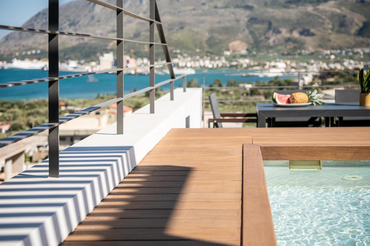 Seametry Luxury Living Penthouse Villa Souda Exterior photo