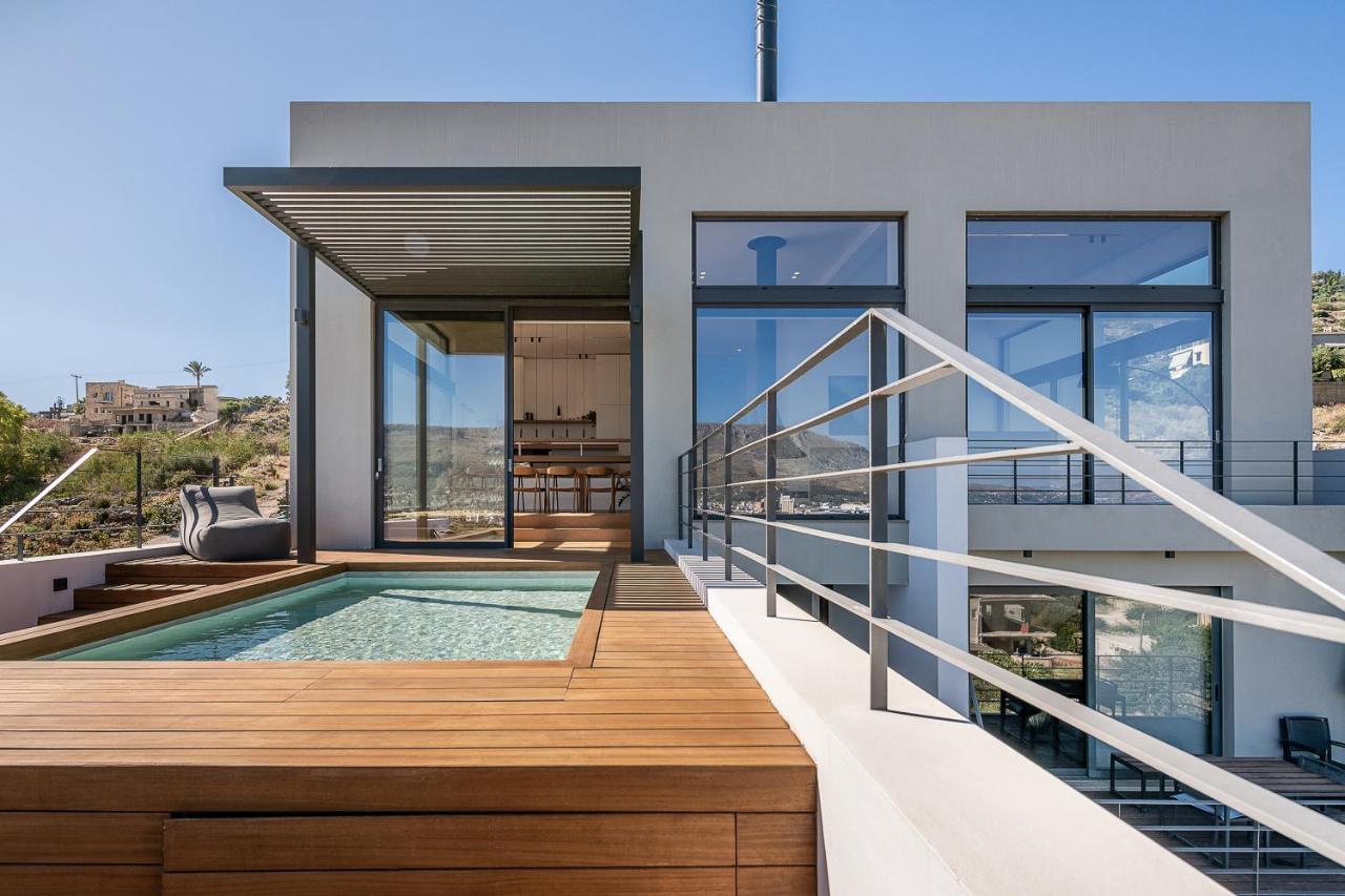 Seametry Luxury Living Penthouse Villa Souda Exterior photo