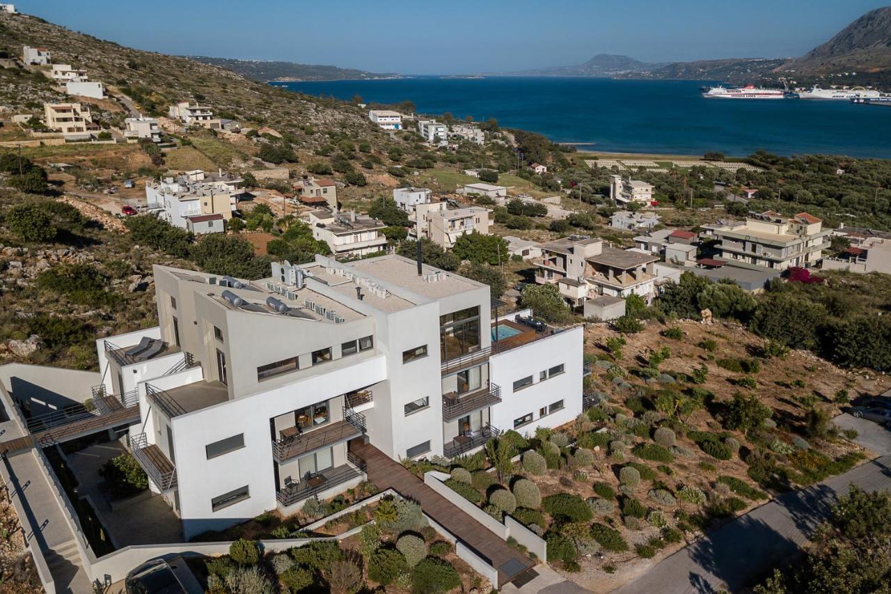 Seametry Luxury Living Penthouse Villa Souda Exterior photo