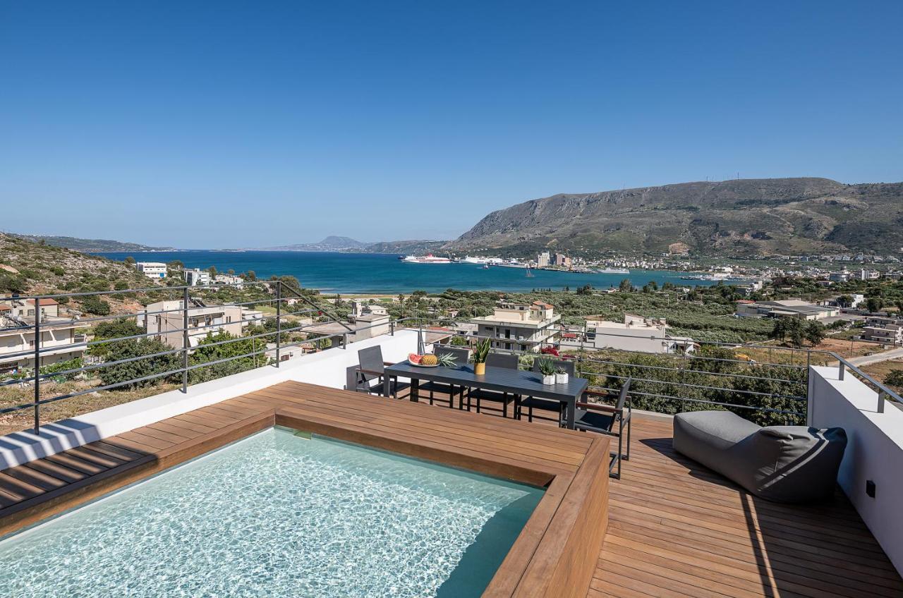 Seametry Luxury Living Penthouse Villa Souda Exterior photo
